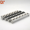 DYL-A4033PW industrial gravity flow placon aluminum pallet roller track for sliding shelf system